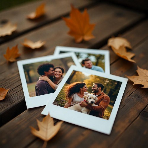 Foto estilo polaroid